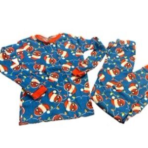 Christmas Spiderman pajama set, size 8